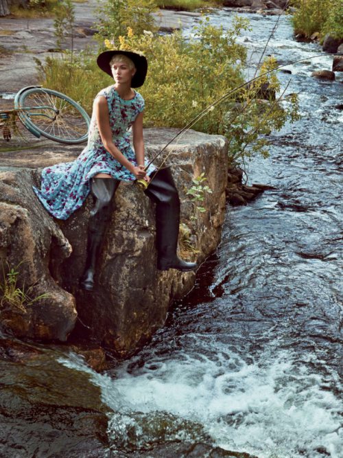 Карли Клосс, Vogue 2014